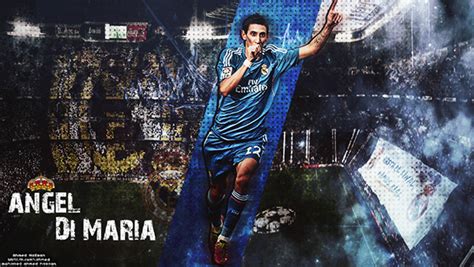 Di maria man utd wallpaper. New Wallpaper Angel Di Maria on Behance