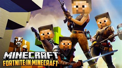Minecraft vs fortnite records edition. FORTNITE IN MINECRAFT CHALLENGE #1 - Minecraft Mod ...