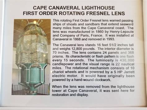 Giant First Order Fresnel Lighthouse Lens Photos