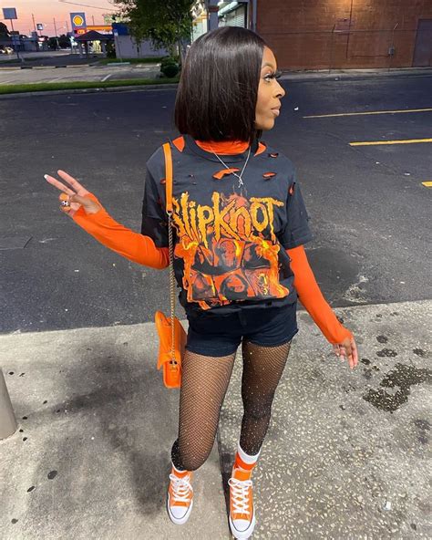 Must Know Baddie Orange Outfits Ideas