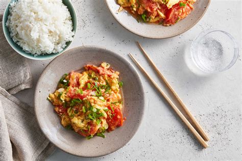 Chinese Stir Fried Tomatoes And Eggs Recipe Nyt Cooking