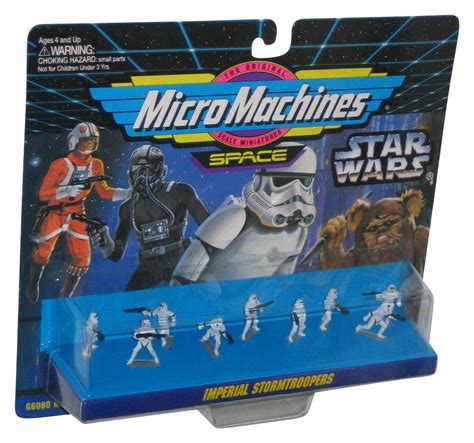 Star Wars Micro Machines Imperial Stormtroopers 1994 Galoob Mini