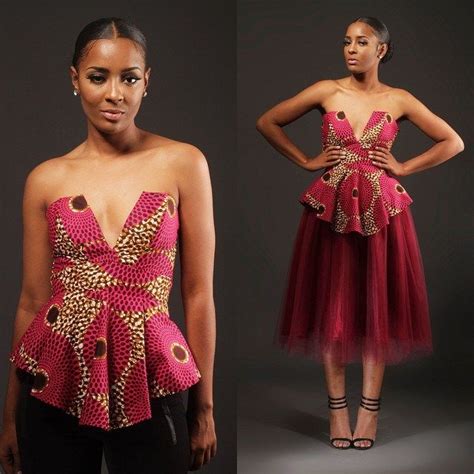 Ankara Corset African Print Fashion African Fashion Dresses African