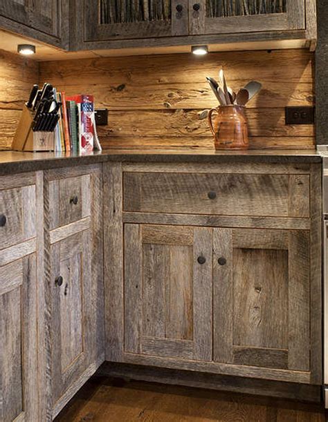 In addition, the sliding barn door allows you to adjust the door position freely and add an aesthetic feeling of this cabinet. 90+ Beautiful Farmhouse Style Rustic Kitchen Cabinet Decoration Ideas - Aladdinslamp.net Home ...