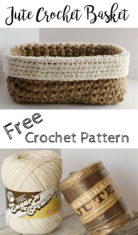 Get a 19.720 second gently knits stitches.knitted jute baskets.crochet stock footage at 29.97fps. Crochet Jute Basket Pattern - Crochet 365 Knit Too # ...