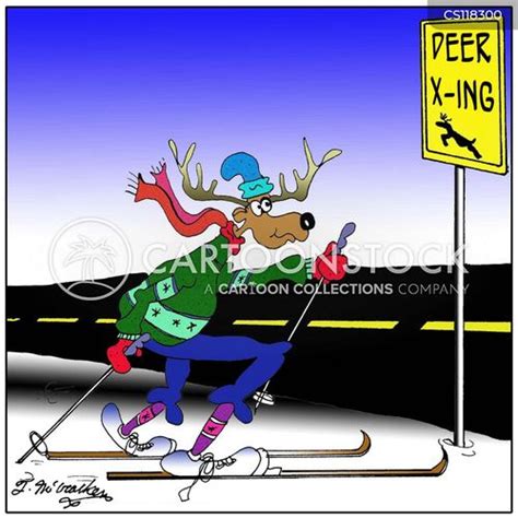 Cross Country Skiing Cartoons And Comics Funny Pictures From Cartoonstock