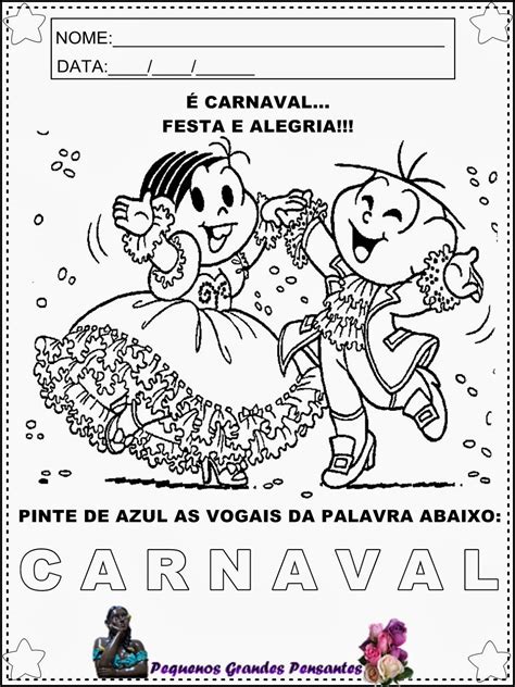 Atividades De Carnaval 5 Ano