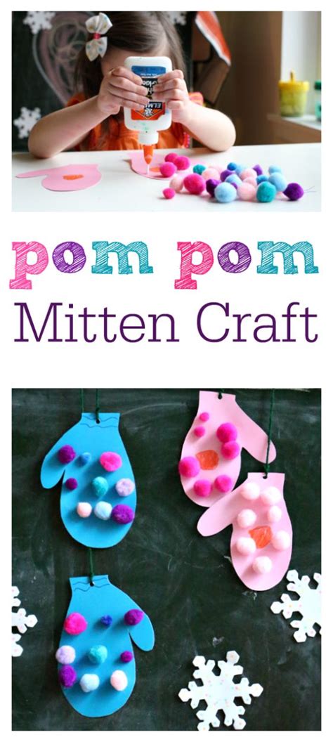 Have you entertained preschoolers before during the winter months? 50+ Pom Pom Crafts & Activities | Winter crafts for kids ...