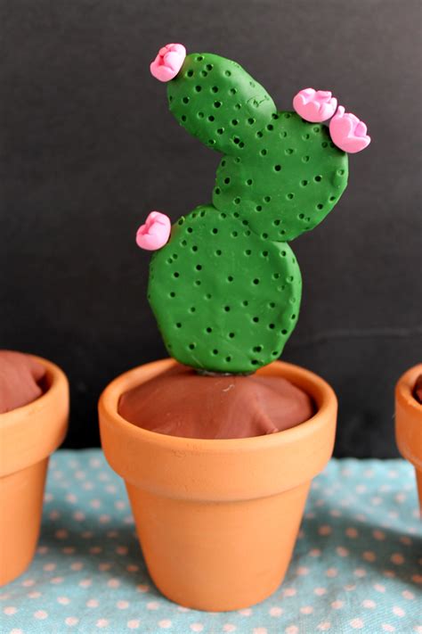 DIY Clay Cactus that ANYONE can make! - The Country Chic Cottage