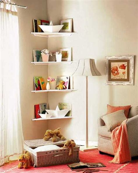 Simple Diy Corner Book Shelves Adding Storage Spaces To