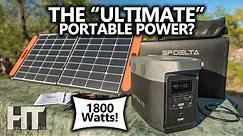 EcoFlow DELTA 1300 A GAME CHANGING Solar Generator? HONEST Review! 1800w Portable Power Station