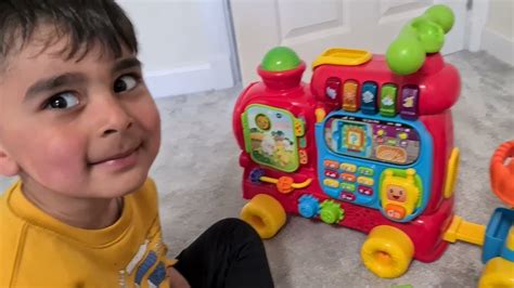 Sit To Stand Ultimate Alphabet Train From Vtech L With Noah Youtube