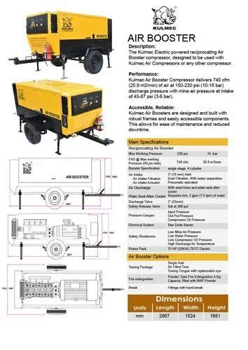 Kulmec Air Booster Compressor At Best Price In Ahmedabad By Anand