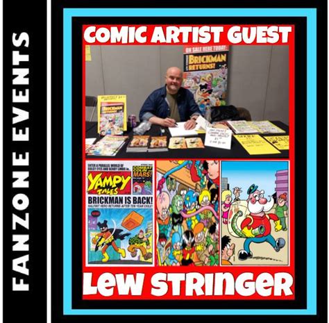 Lew Stringer Comics Aylesbury For August