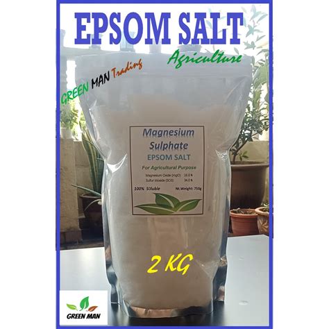Epsom salt can be mixed into soil, mixed with water and sprayed onto plants and soil, or applied with a lawn spreader over plants and grasses. 2kg Magnesium Sulphate-EPSOM SALT- Agricultural Purpose ...
