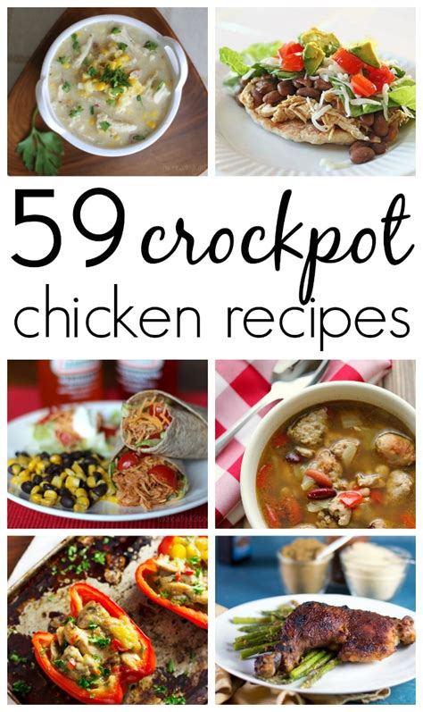 Place the chicken at the bottom of a crock pot. 59 Chicken Crock Pot Recipes You Will Love - Cleverly ...