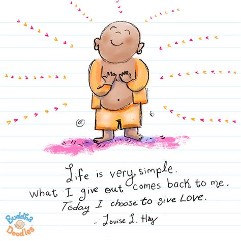 Todays Buddha Doodle Give Love Huffpost