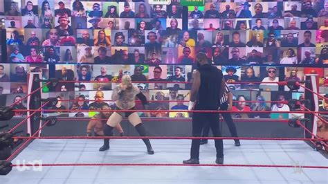 Watch Wwe Raw Highlight The Giant Omos Crushes Skulls In His Singles
