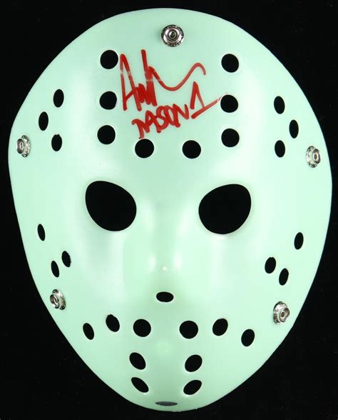 Ari Lehman Signed Friday The 13th Jason Voorhees Mask Inscribed