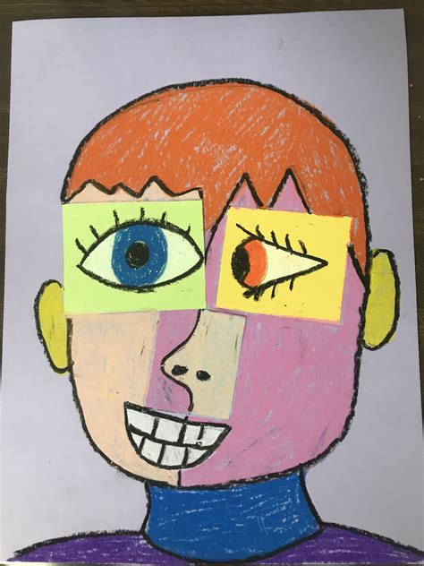 Elements Of The Art Room 2nd Grade Pablo Picasso Portraits