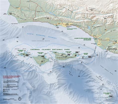 Map Of Channel Islands Park Junkiepark Junkie