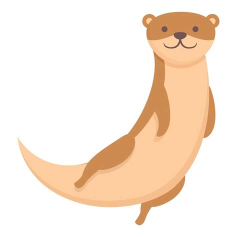 Weasel Icon Cartoon Vector Cute Animal 14352231 Vector Art At Vecteezy