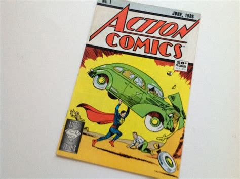 Action Comics Number 1 Rare 1988 Reprint Copy Superman