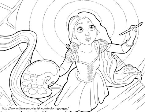 Disney Rapunzel Drawing at GetDrawings | Free download