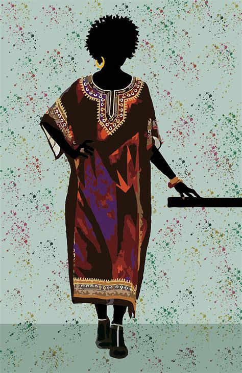 African Women Fashion 2 Digital Art By James Mingo Pixels