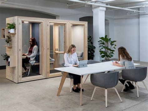 The Hybrid Workplace Modular Furniture System Office Pods