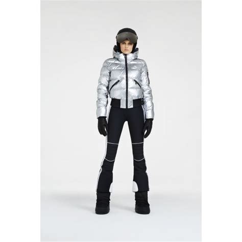 With maloja's latest ski line debut, that's changed. Goldbergh Aura Womens Ski Jacket in Silver | https://www ...