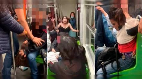 Pelea En El Vag N De Mujeres Del Metro De La Cdmx Deja Una Lesionada