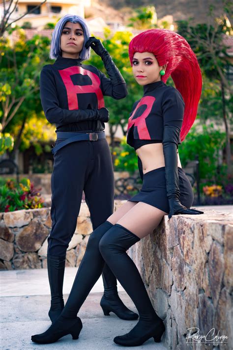 See full list on pokemon.fandom.com Cosplay Team Rocket Black of Pokemon. Jessie and James ...