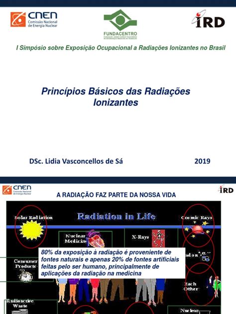 02 Princípios Básicos Das Radiações Ionizantes Pdf Radioatividade Radiação Ionizante