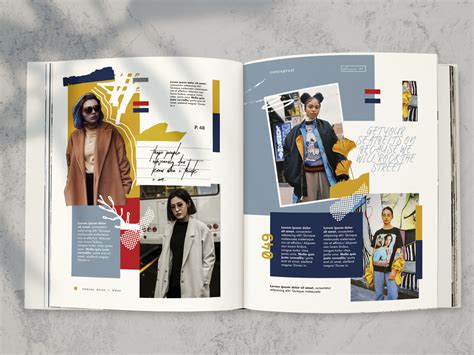 Editorial Fashion Layout By Zintha Defi On Dribbble