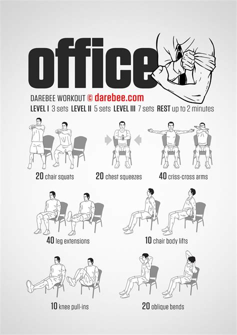 A Full Body Workout You Can Do In Your Office Chair Lifehacker Australia