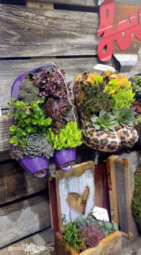 These planter ideas for the front of the house come from home gardens i have visited. 640 best Quirky Gardening images on Pinterest | Craft ...