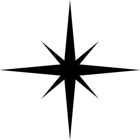 Compass Clipart Northern Star Compass Northern Star Transparent Free