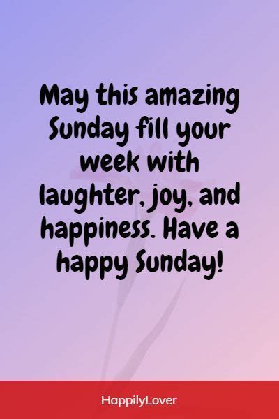 147 Happy Sunday Wishes Messages And Greetings Happily Lover