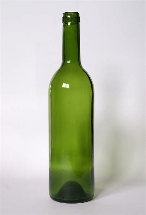 File Empty Wine Bottle  Wikimedia Commons