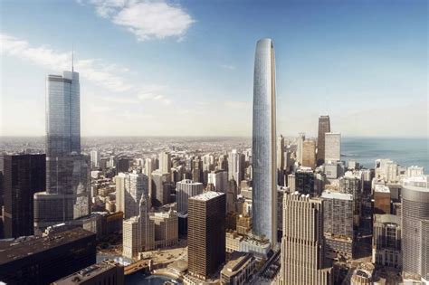 Tribune Tower East Super Tall Building To Be Just 30 Feet Lower Than