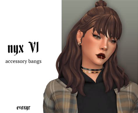 Sims 4 Accessory Bangs You Will Love Cc And Mods — Snootysims Ombre Curly
