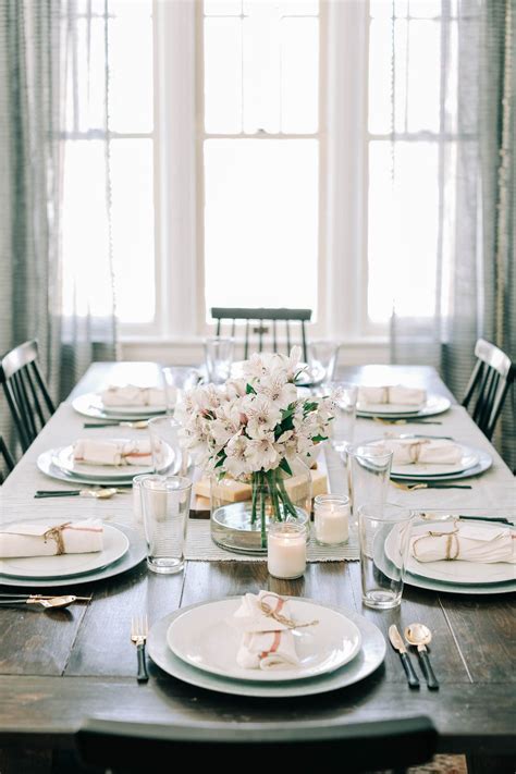 Setting the Table for a Casual Dinner Party | Casual dinner parties
