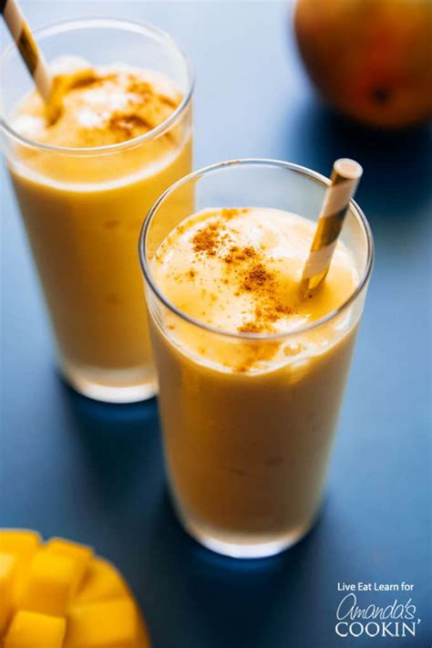 Apr 01, 2020 · what is a mango lassi? Mango Lassi Smoothie - How to make mango lassi - Amanda's ...