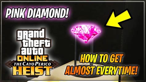 Gta 5 Online How To Get The Pink Diamond Almost Everytime Cayo