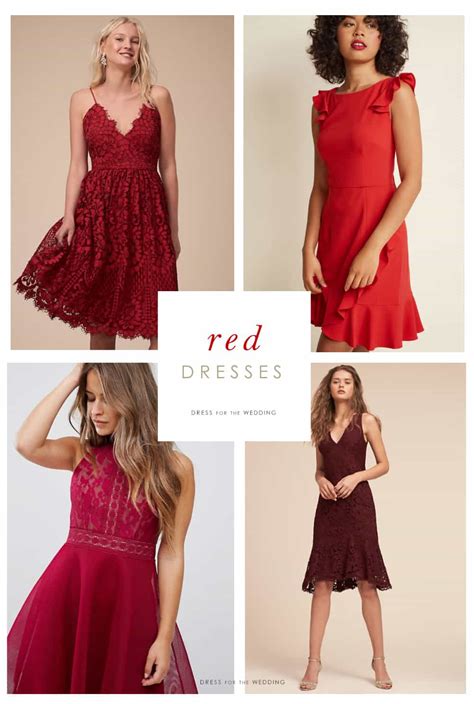 Find your dream wedding shoes for less. Red Dresses | Cute Red Dresses to Wear to a Wedding
