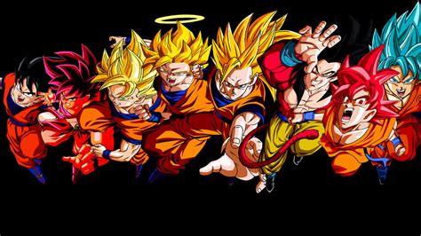 Dragon Ball Goku All Transformations By Yeyetv On Deviantart