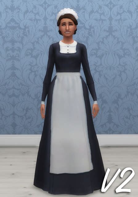 3 Maids Uniforms At Historical Sims Life Sims 4 Updates