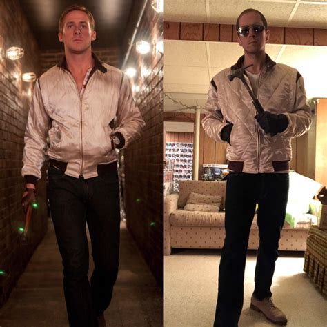My Attempt At Ryan Gosling In The Movie Drive From 2012 Rhalloween