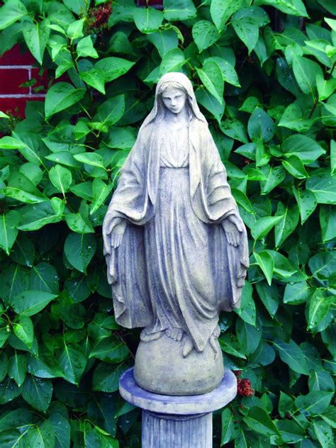 Virgin Mary Garden Statue Free Uk Delivery